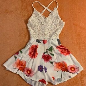 Floral romper